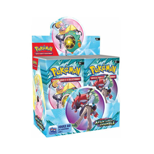 EV09 - Aventures Ensemble Display de 36 Boosters FR